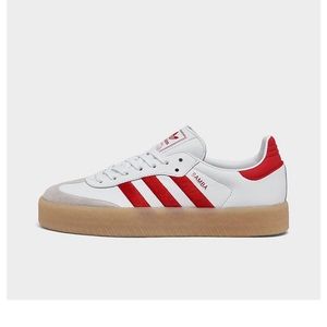 Adidas Sambae in Scarlett